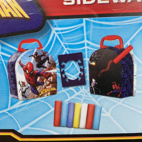 ⚜️Marvel Spider-Man Side Walk Chalk! NWT! - Picture 5 of 6